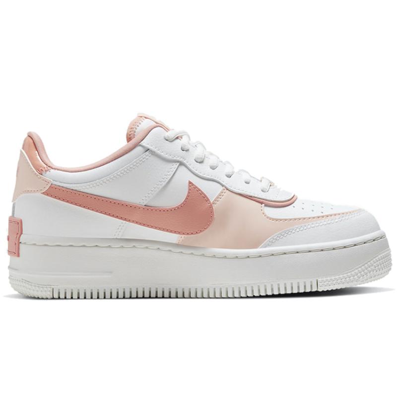 Nike Air Force 1 Low Shadow White Coral Pink Women's Sneakers CJ1641-101