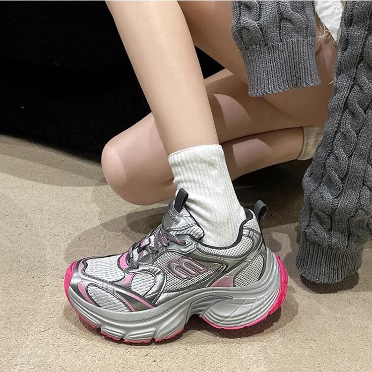 Paris dad shoes женские весна-лето 2025 новые 10XL цвета универсальные толстые подошвы подчеркивают легкость спорта и отдыха