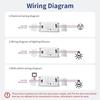 Cozylife WiFi Smart Switch Беспроводной переключатель управления Реле Автоматический выключатель Дистанционное голосовое управление Умный дом Работа с Alexa Google Home
