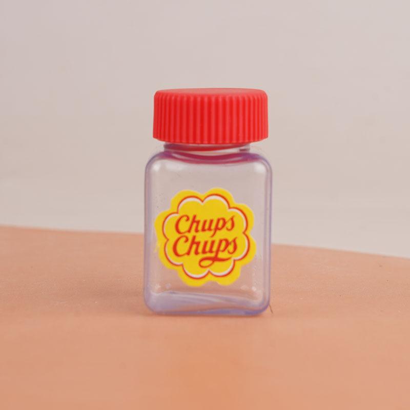 10Pcs 1/12 Miniature Dollhouse Candy Jar Models, Simulation Snack Bottles, Pretend Play Toy Kitchen Decorations