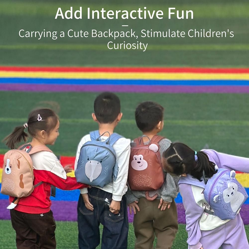 Children School Bags Cartoon Animal Backpack for Boys Girls Waterproof Schoolbag Kindergarten Schoolbag