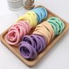 25PCS/Lot 4.5CM Rainbow Colorful Hair Band Gum Hair Ties For Girls Rubber Bands Hair Elastics Kids Accessories Headdress