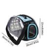 Breathable Pet Shoulder Crossbody Bag Foldable Large Capacity Pet Outing Bag Portable Collapsible Cat Backpack Space Cabin