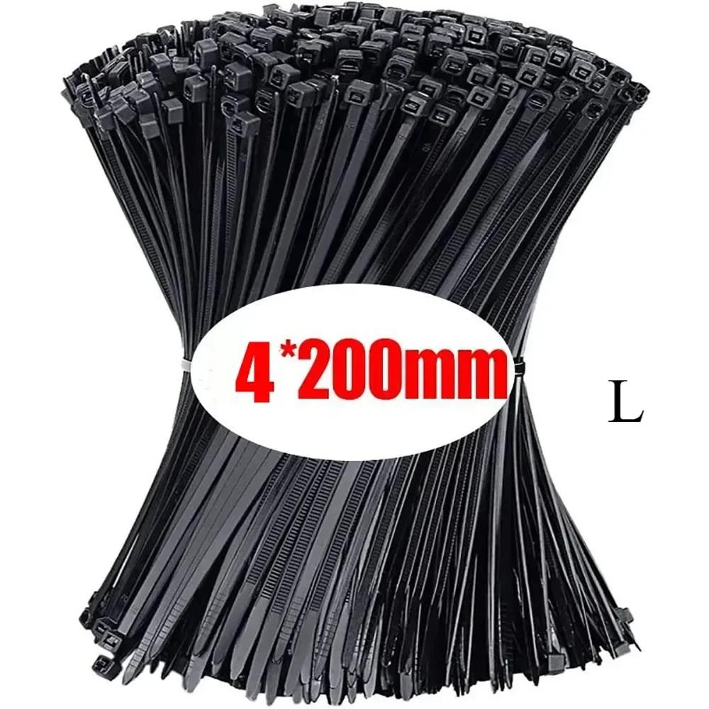 Self Locking Nylon Cable Ties, Wire Harnesses, Buckles, Plastic Straps, Cable Ties, High-temperature Resistant Tensioners Parts