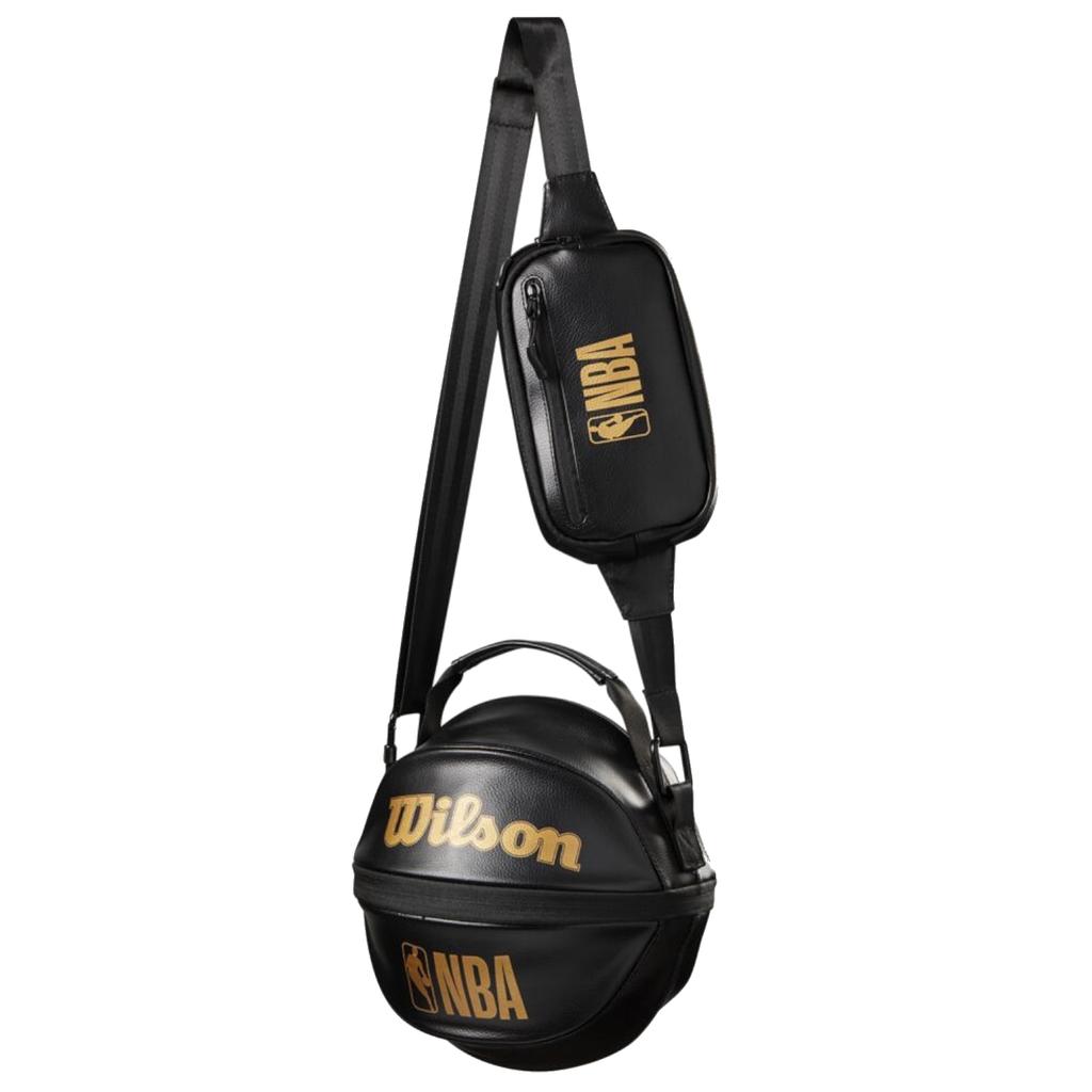 Wilson NBA 3in1 Basketball Carry Bag, Unisex Black Sachet