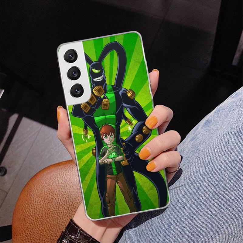 Ben Cartoon 10 Phnoe Case for Samsung Galaxy S26 S25 Edge S23 S24 Ultra S22 Plus S21 S20 FE Unique Cover Soft Coque Galaxy S23 S