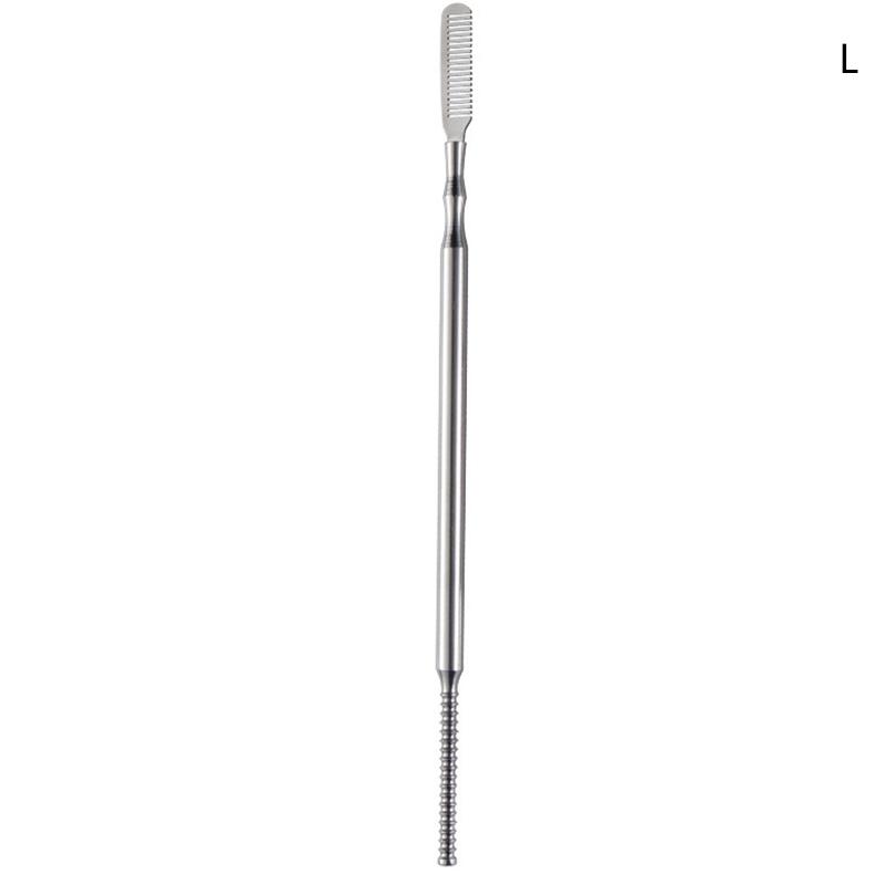 L/S Нержавеющая сталь для завивки ресниц Инструменты для поднятия ресниц Металлические стержни для очистки Макияж Ресницы Щипцы для завивки Разделитель Принадлежности для наращивания ресниц