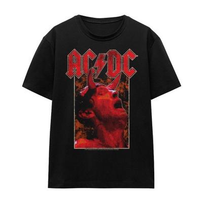AC/DC Унисекс футболка с рогами для взрослых