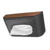 YOUSTEP Car Tissue Hanging Tissue Magnetic Sun Visor X Holder, Case, (Black Brown)