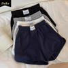 Summer Sports Simple Short Casual Pants Women's New Wide Leg Shorts Elastic Waist Design All Matching Hot Pants