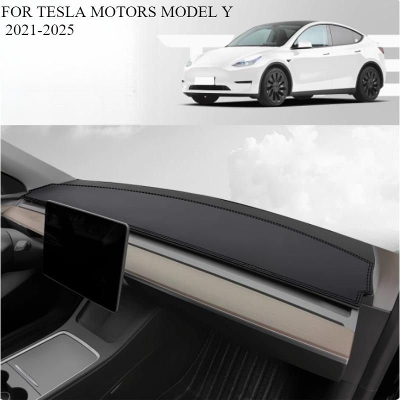 ДЛЯ TESLA MOTORS MODEL Y -2025 Автомобильный коврик на панель приборов Dashmat Покрытие для приборной панели Козырек от солнца Покрытие приборной панели Ковер Аксессуары