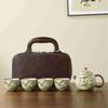 Portable Ceramic Travel Tea Set