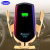Automatic 10w Car Wireless Charger Type C Forhuawei Mate30 Pro Forsamsung S10+ Qi Infrared Induction Car Phone Holder
