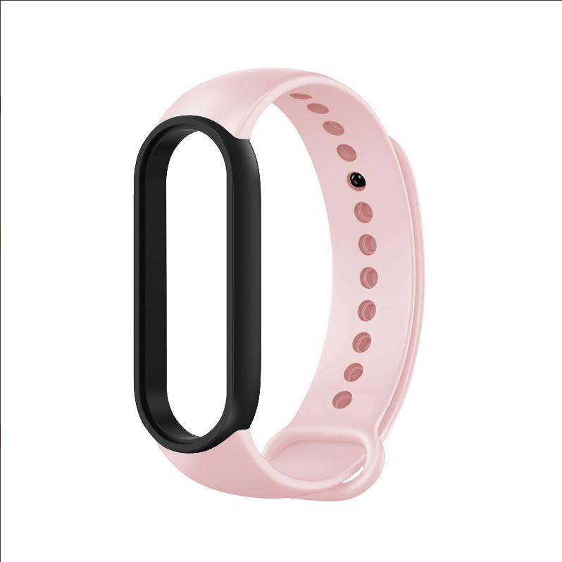Xiaomi Силиконовый ремешок для Xiaomi Mi Band 5 6 Запасной браслет для Xiaomi Mi Band 5 6 Спортивный наручный ремешок Аксессуары для ремешка умных часов