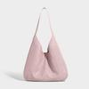 Large Capacity 2025 New Simple Textured Fashion Handbag for Women Solid Color Handheld Underarm Tote Ladies Shoulder Bag