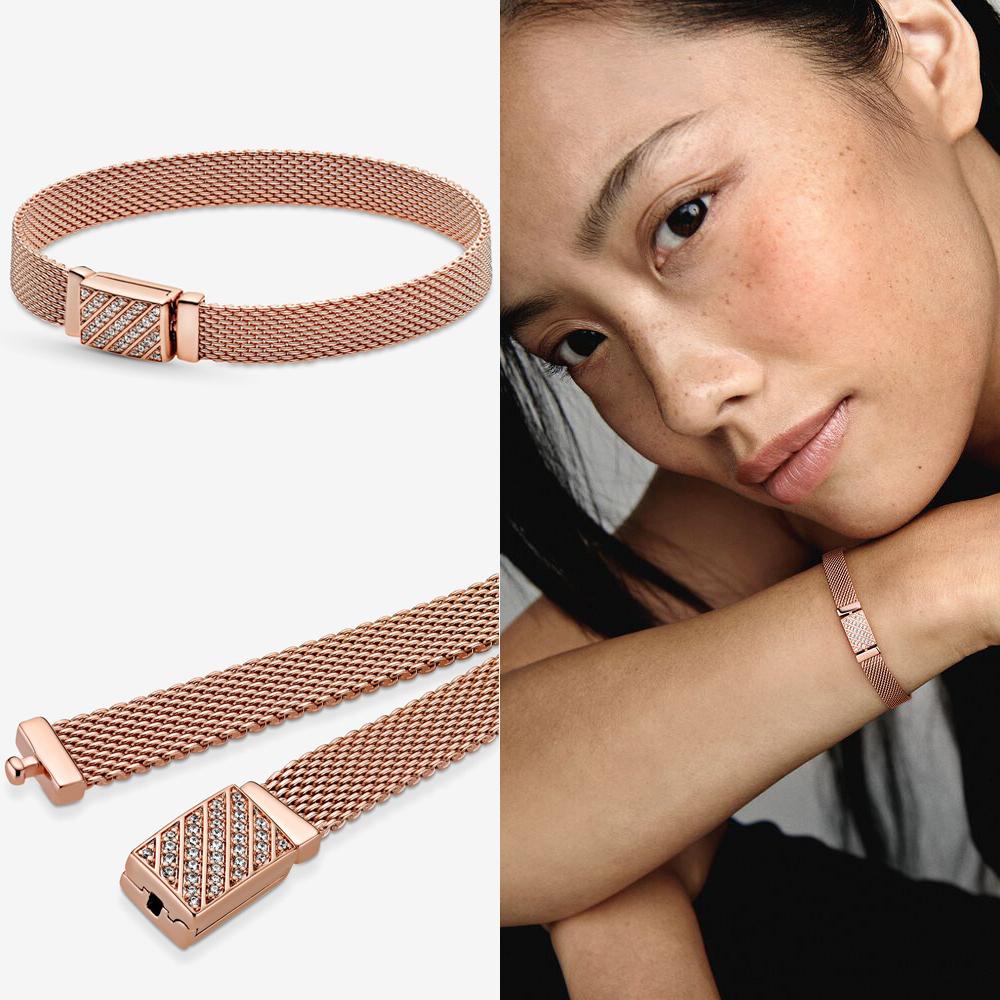 Аутентичные браслеты из стерлингового серебра 925 пробы, моменты, змеиная цепочка, кожаный браслет-подвеска, подходят оригинальные подвески для женщин, ювелирные изделия своими руками