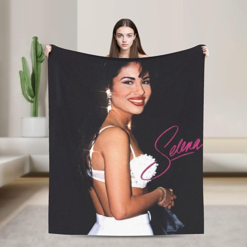 Певица Селена Гомес Я Сказала, Что Люблю Тебя Первой Плед Теплый Мягкий Для Домашнего Декора Декоративное Фланелевое Покрывало Покрывало На Кровать