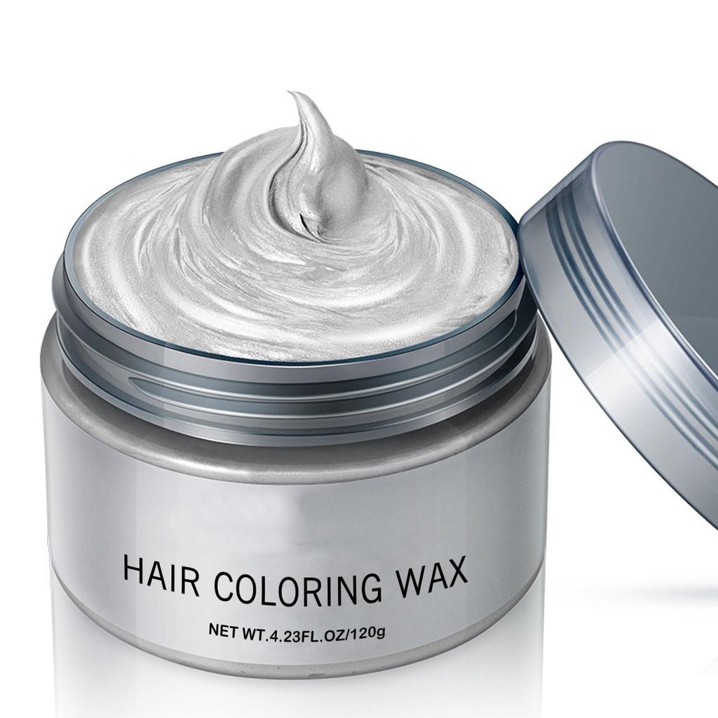 120 г стойкий воск для окрашивания волос для женщин и девочек, не повреждающий волосы, одноразовый аксессуар для укладки, 1 шт.
