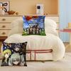 Аниме G-GIRLS Und PANZER Наволочка Подушка для дивана Автомобильная декоративная подушка Рождественский подарок 40x40см 45x45см