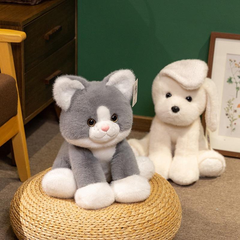 Милая кукла-щенок, плюшевая игрушка, кукла-собака, креативная кукла, маленькая кукла-собака, подарок на день рождения