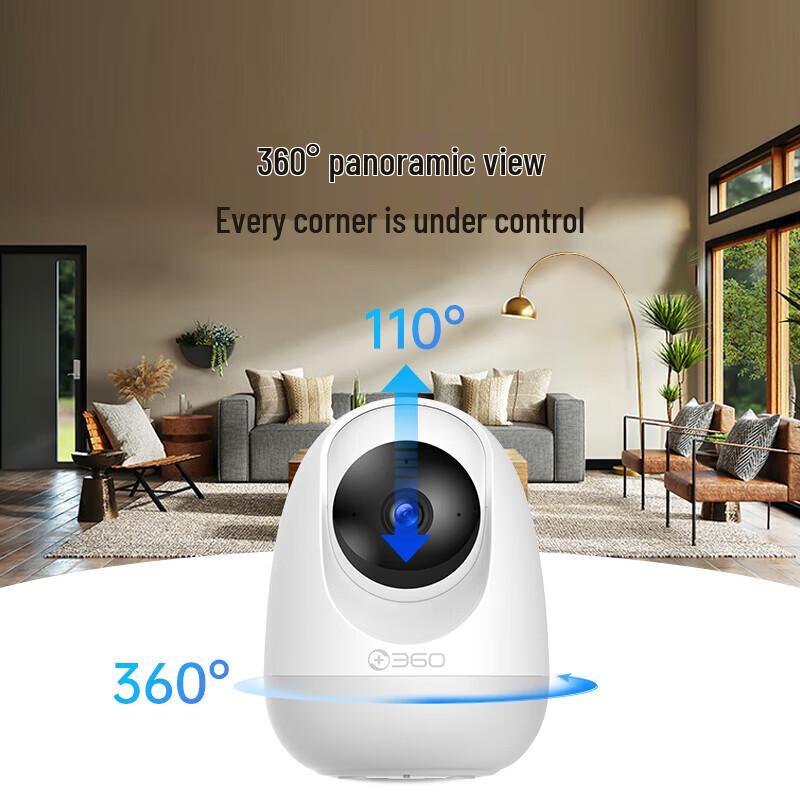 360 P8 Pro 4K 8MP AI Pan/Tilt Home Security Camera (CN version)