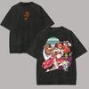 Ne OnePiece Graphic T Shirt Men Women Vintage Washed Short Sleeve Tee Summer 2026 Y2k Anime Print Streetwear Casual Tops