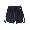 Anta Competition Series Color Block Letter Print Lace-Up Basketball Training Shorts Men Shorts Basic-Black 152331350-3
