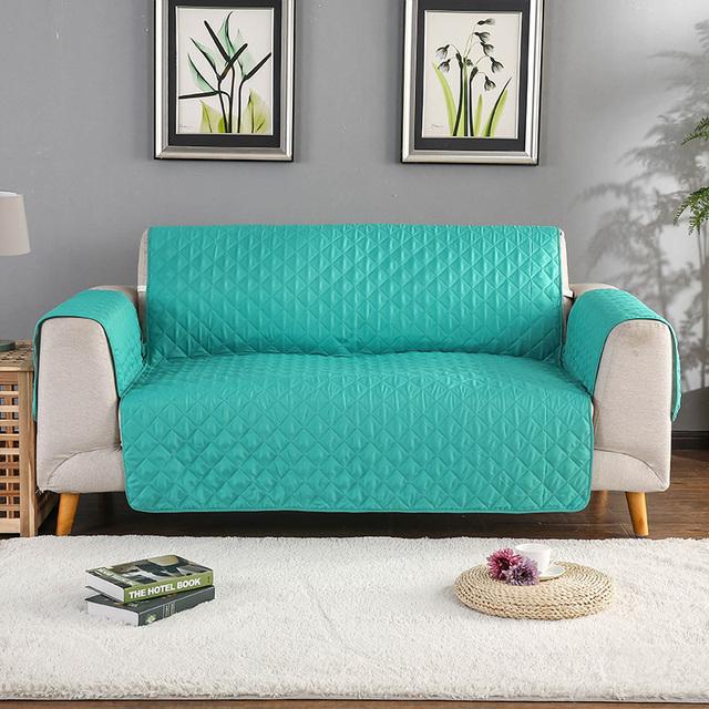 Сплошной цвет, чехол для дивана, моющийся, съемный, подлокотник для полотенец, чехлы для диванов, чехлы для диванов, собак, домашних животных, одноместный/двух/трехместный