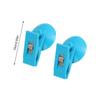 2 Pcs Car Suction Cup Ticket Clip with Strong Suction Cup Holds Securely Size