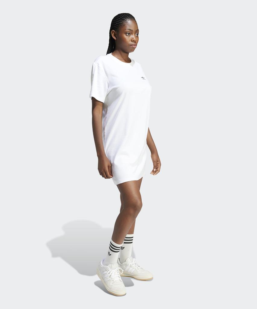adidas Платье с трилистником - Белый / In8459