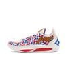 Li Ning JB3 Sports Comfortable Shock Absorption Wear-Resistant Low-Top Basketball Shoes Unisex Sneakers White Blue Red ABAU107-44