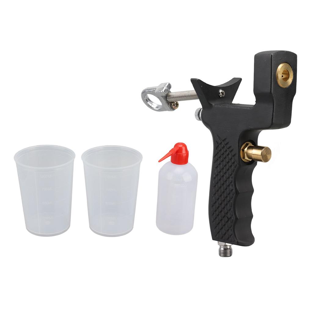 Пистолет-распылитель для гелькоута из легированной стали, портативный пистолет-распылитель для смолы с насадкой FN5 532 дюйма, большой