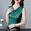 Women Solid Lace Tank Top Lady Extra Soft Elastic Sleeveless Pullover