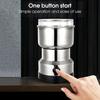 Stainless Steel Milling Machine Multipurpose Electric Coffee Bean Grinding Tool for Seeds Spices Herbs Nuts Coffee Weed Grinder
