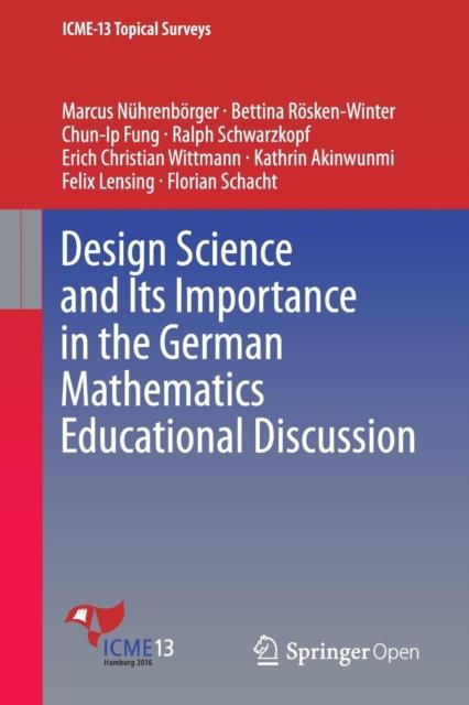 Книга Design Science and Its Importance In the German Mathematics Educational Discussion