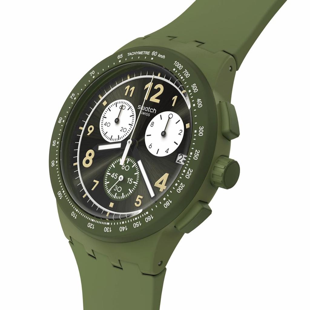 Watch NOTHING BASIC ABOUT GREEN SUSG406 Green [Swatch]