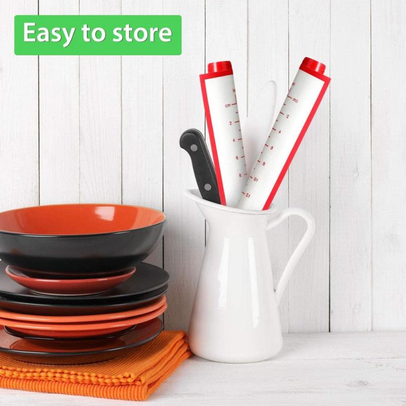 Большой размер 80/70/60 см, силиконовый коврик для выпечки, роликовый коврик для замеса, кондитерские инструменты, блины, тесто для пиццы, антипригарный силиконовый коврик для кухни