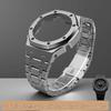 Металлический Мод-комплект GA2100 Для Casio GA2100 2110 GA-B2100 Корпус и Ремешок из Нержавеющей Стали Замена Модификация Аксессуары