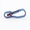 Титановый многофункциональный брелок-крючок EDC инструмент подшипник 50 кг брелок для пеших походов кемпинга на открытом воздухе (синий)