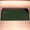 Tray Green Pearl Bishamonten Lacquerware Made in Japan J-kitchens 3-Shaku Sleeve-Shaped (Tray) Lacquer, Non-Slip, 39cm, (ABS Resin),