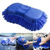Auto Care Sponge Blue Car Wash Cleaning Tool Microfiber