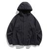Sports Outdoor Men's and Women's Waterproof and Waterproof Couple Removable Hat Thin Jacket Trendy Jacket