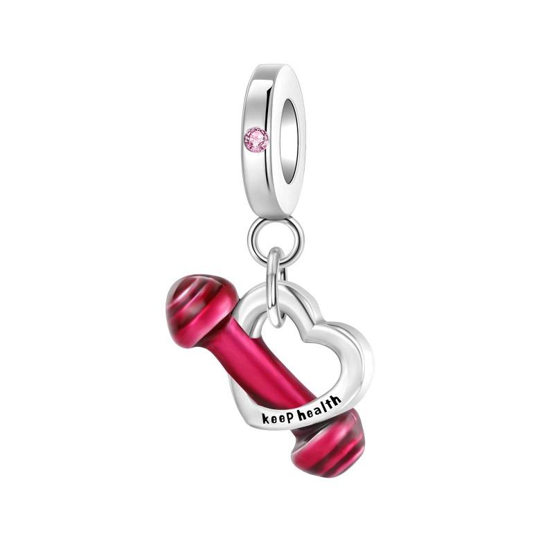 Снова в школу Медные шармы Сумка Наушники Кубик Рубика Часы Игровая консоль Бусина Подвеска Подходит для браслета Ожерелье Ювелирные изделия