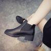 Женские ботинки Зимняя женская обувь Пряжка на ремне Модные ботинки с заклепками Современные ботинки Женские ботильоны с круглым носком Зимние ботинки