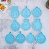 Grade Resin Crafts Ornament Pendant Xmas Christmas Decoration Clay Molds Silicone Mold Epoxy Mold