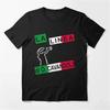 La Linea The Line Освальдо Кавандоли ТВ принт женская футболка повседневная базовая футболка с круглым вырезом черная футболка с коротким рукавом женские футболки