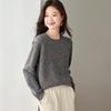Srcr Women's 100% Wool Thick Heathered Sweater