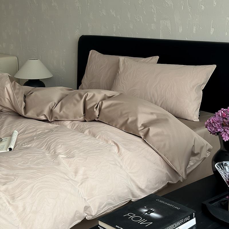 Комплект из четырех предметов из 100% высококачественного чистого хлопка, хлопковый жаккардовый комплект одеяла класса А для матери и ребенка, комплект постельного белья класса люкс