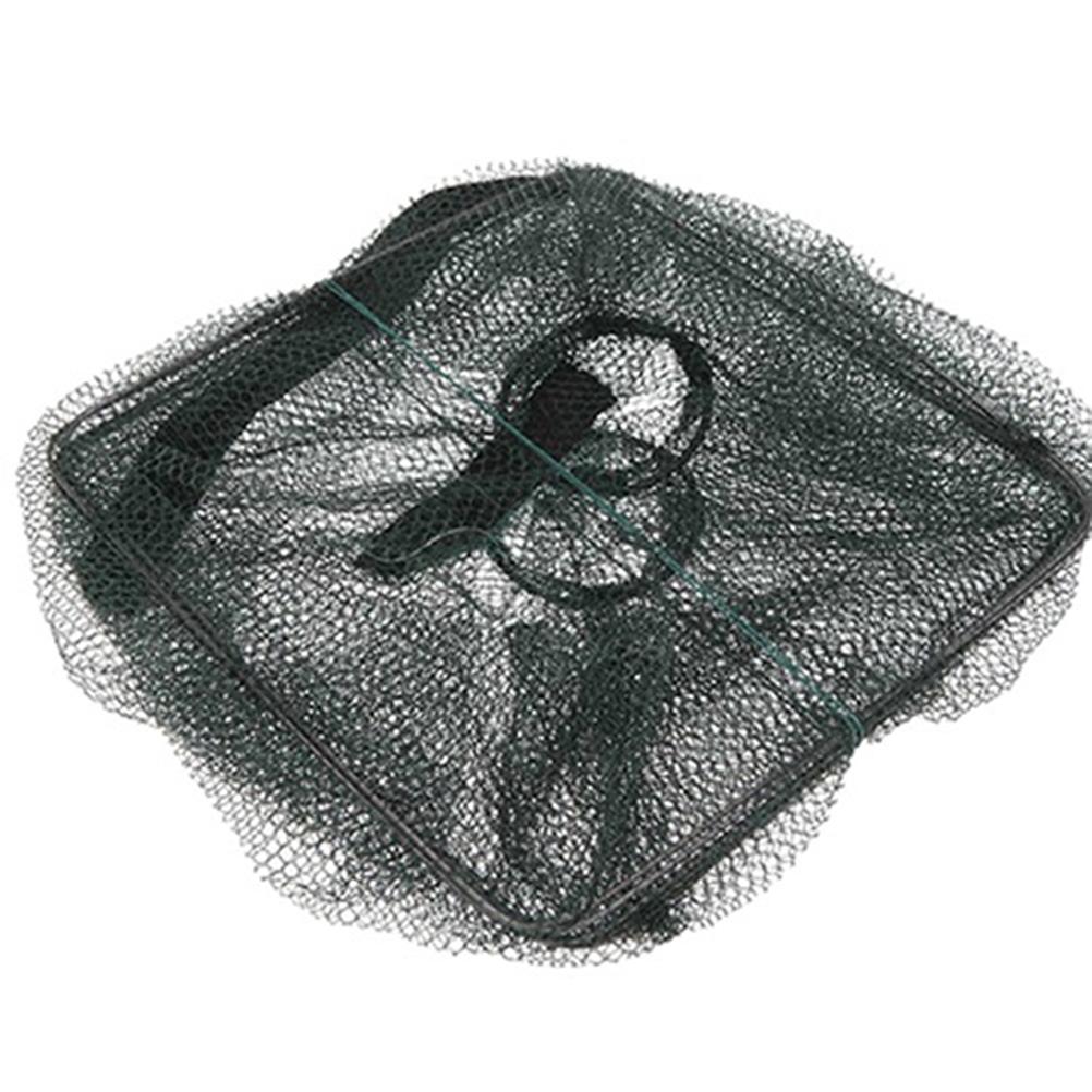 20cm Foldable Shrimp Cage Fishing Net Trap Outdoor Fishing Accessories For Shrimp Crayfish Crab Baits Netting Tackle Tools