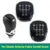 Gear Shift Knob Speed Number Cap for Skoda Octavia Superb Fabia